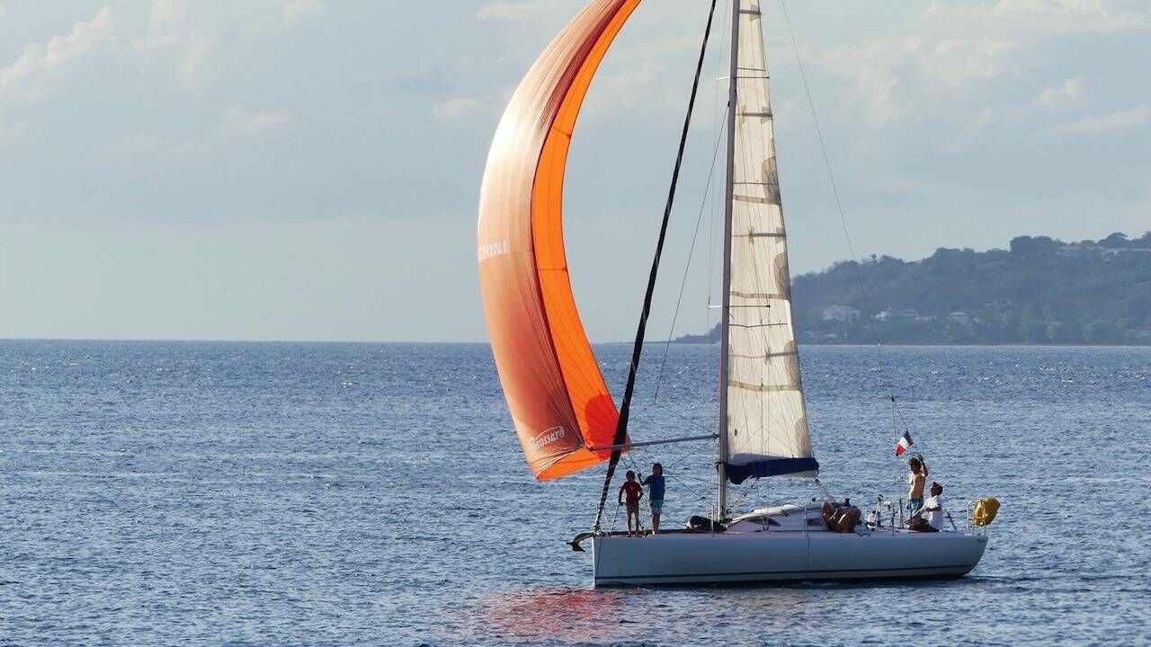 Pogo Luciole sailboat in Martinique